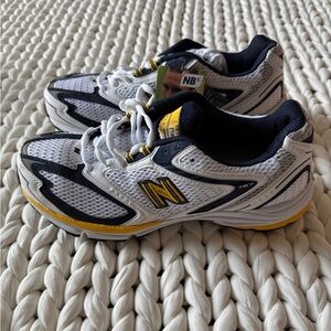 New Balance M767ST running shoes white navy blue